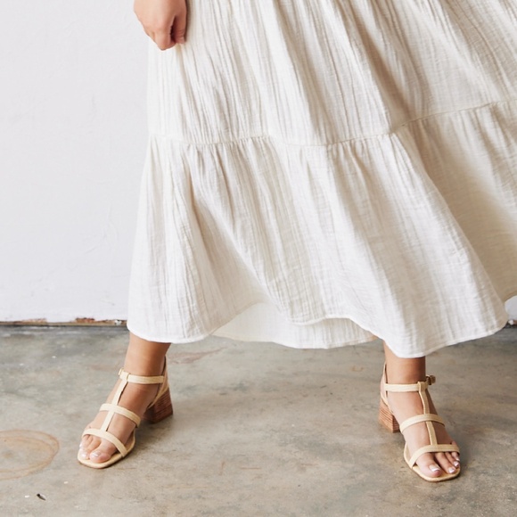 Able Raffia Jayce Heeled Sandals - Picture 2 of 7